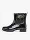 Damen Gummistiefel Schwarze