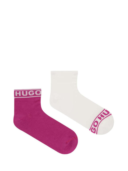Hugo Logo Cc Șosete Pentru Femei Multicolore 2Pack