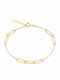 Senzio Belibasakis Women's Gold 14K Chain Bracelet