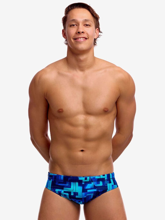 Funky Trunks Men's Swimwear Slip Blue