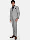 Men's Suit with Slim Fit Grey