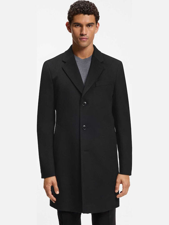 Boss Ανδρικό Παλτό Black