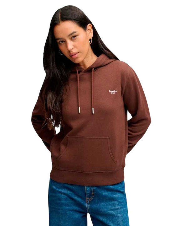 Superdry W D2 Γυναικεία Ζακέτα Φούτερ με Κουκού...