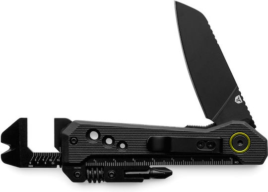 True Utility Smartknife Πολυεργαλείο 8 εργαλείων Μαύρο σε Θήκη