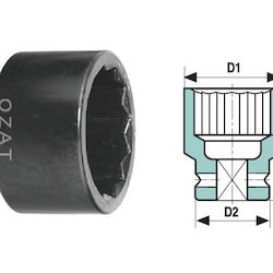 3/4'' Impact Socket Head 12 Points Short 20 3/4'' Impact Socket Head 12 Points Short 20