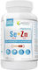 Wish Pharmaceutical Organic Selenium 200µg + Zinc 15mg + Prebiotic 120 Capsules