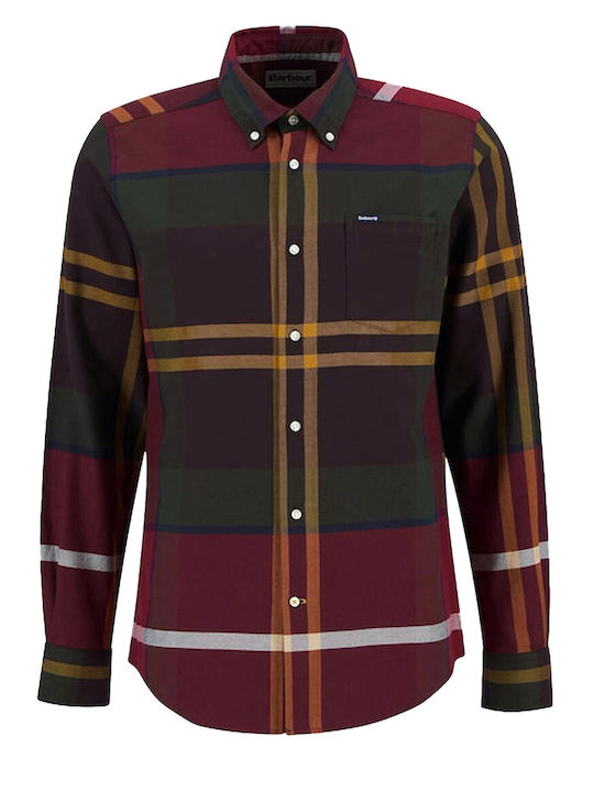 Barbour Dunoon Риза с дълъг ръкав Каре Winterberry Tartan Barbour Dunoon Риза с дълъг ръкав Каре Winterberry Tartan