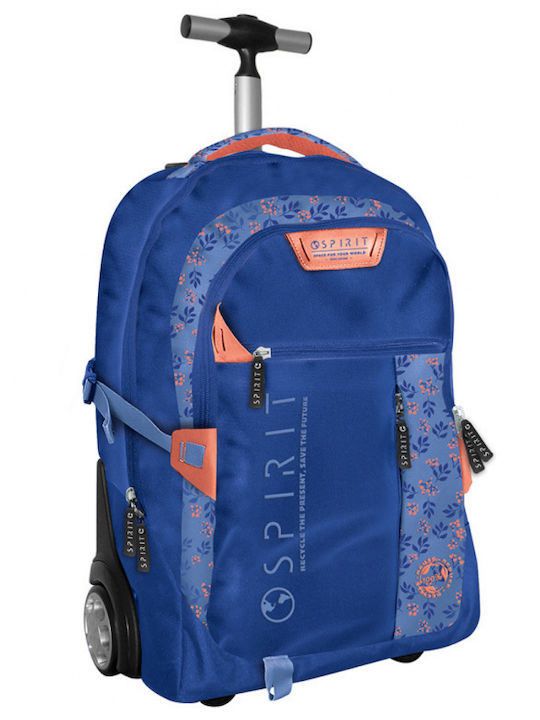 Spirit Ghiozdan Troler Albastru 30lt 35 x 25 x 55εκ Spirit Ghiozdan Troler Albastru 30lt 35 x 25 x 55εκ