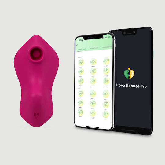 Vibrator for Couples with Remote Control Red