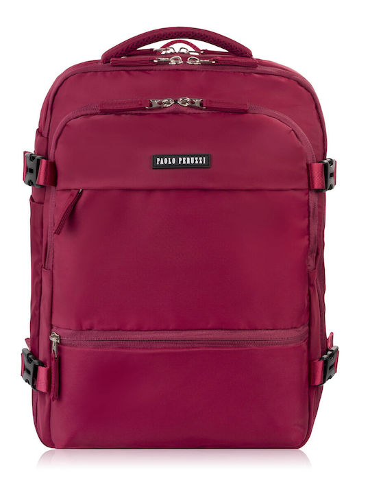 Paolo Peruzzi Backpack Αδιάβροχο Κόκκινο