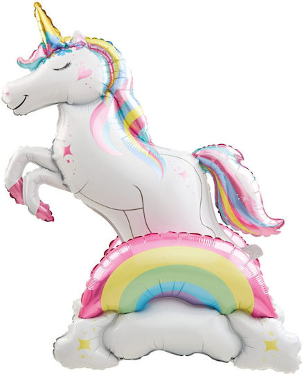 Foil Luftballon Einhorn Regenbogen 94cm Luftgefüllt