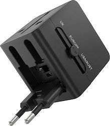 Linq International Power Strip Charger 1440w 2 Usb Usb-c 15w Black Linq International Power Strip Charger 1440w 2 Usb Usb-c 15w Black