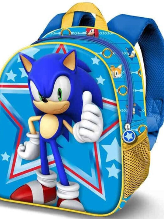Karactermania Star Schulranzen Schulter Kindergarten mit Flaschenhalter Blau