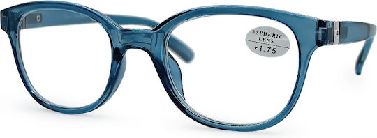 Optosquad Reading Glasses +1.25 In Transparent Colour 8950-1