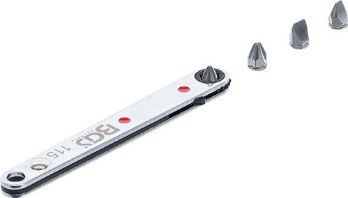 BGS Technic Ratchet with 1/4" Square Drive