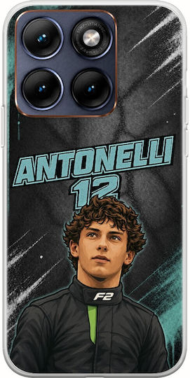 Pole Position Collection Kimi Antonelli Motorola Edge 70 Fusion 5g Flexible TPU Transparent Silicone Case