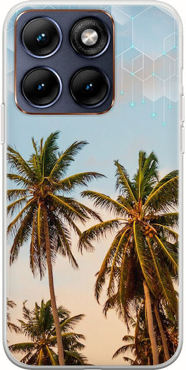 Husă Summer Trees Motorola Edge 70 Fusion 5G Flexibil TPU Silicon Transparent
