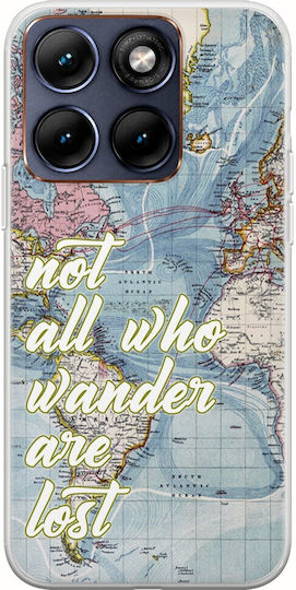 Wanderlust Case Motorola Edge 70 Fusion 5g Flexible TPU Transparent Silicone