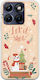 Husă Let It Snow Motorola Edge 70 Fusion TPU Flexibil Silicon Transparent