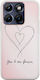 Mobile Phone Case Valentine's Day Forever Connected Hearts Motorola Edge 70 Fusion 5g Flexible TPU Transparent Silicone