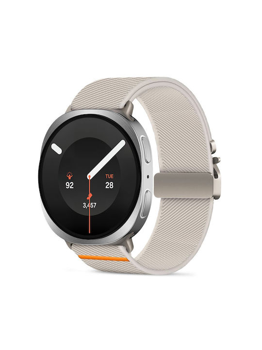 Tech-Protect Λουράκι Μπεζ (Galaxy Watch 8 / 8 Classic / 9)
