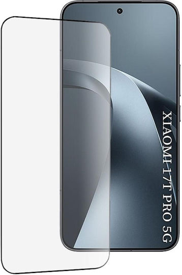 Voller Leim Vollflächig gehärtetes Glas Displayschutzfolie für Xiaomi 17T Pro