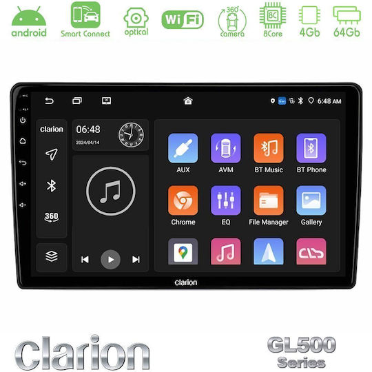 Clarion Car Audio System for Ford Transit Connect / Tourneo Connect 2013-2018 Bluetooth USB WiFi GPS Apple CarPlay Android Auto with 9" Touch Screen