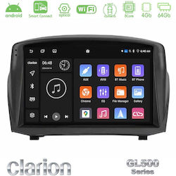 Clarion Auto-Audiosystem Für Ford Fiesta 2008-2012 Mit Bluetooth USB Und GPS