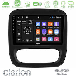 Clarion Автомобилна Аудио Система За Opel Vivaro Fiat Talento Renault Trafic Nissan NV300 С Bluetooth USB И GPS
