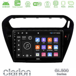 Clarion Ηχοσύστημα για Peugeot 301 Citroen C-Elysee με Bluetooth, USB & GPS