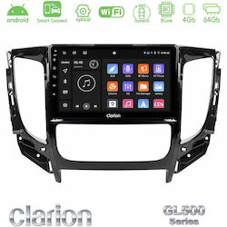 Clarion Car Audio System for Fiat Fullback Mitsubishi L200 2016 with Bluetooth USB and GPS