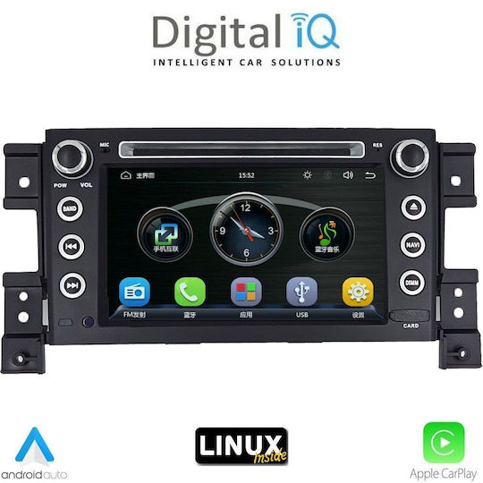 Digital IQ Автомобилна Аудио Система за Suzuki Grand Vitara 2005-2015 Bluetooth USB Вграден Wi-Fi GPS с Touch Screen 7"