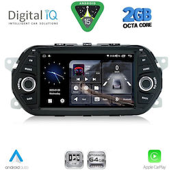 Digital IQ Auto-Audiosystem für Fiat Tipo 2015-2023 mit Bluetooth, USB & GPS