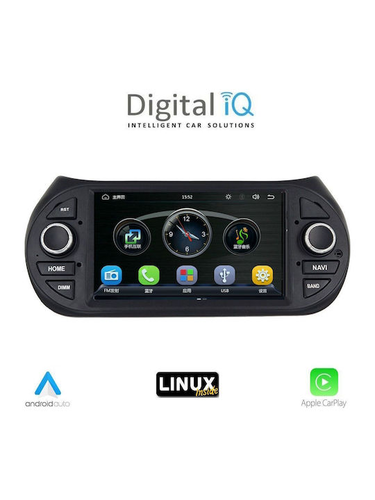 Digital IQ Sistem Audio Auto pentru Peugeot Bipper Citroen Nemo Lexus CT 2008-2018 (Bluetooth/USB/Wi-Fi/GPS) cu Ecran Tactil 7"