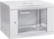 Netrack Wall Mounted Rack Cabinet 19U Gray