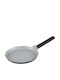 Swiss Haus 28cm Flache Pfanne Ergonomischer Isolierter Texturierter Griff Silber