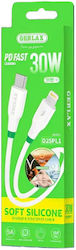 Gerlax USB-C to Lightning Cable 30W White 1m Gerlax USB-C to Lightning Cable 30W White 1m