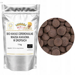 Organic Ritual Cocoa Mass Drops 1 Kg 100% Pure Cocoa