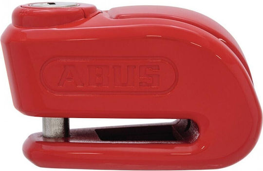Abus 360 Trigger Alpha 2.0 Motorcycle Disc Brake Lock with 10mm Pin Diameter Red Color
