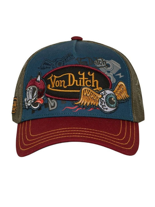Von Dutch Καπέλα Vd 1 Ct Patches 20 Multi-vd 1 Ct Patches 20-multi