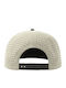 Atlantis S-bank Five Five-Panel Jockey Hat Recycled Polyester Light Grey