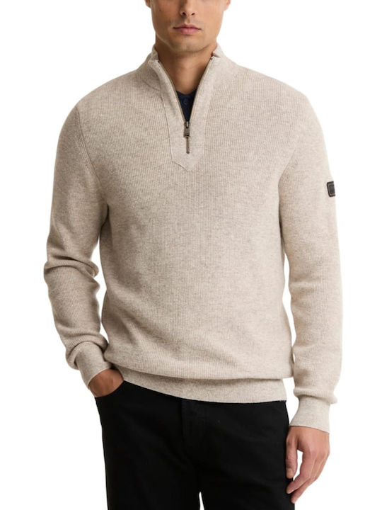 Barbour Crawley Sweater Long Sleeve Ecru