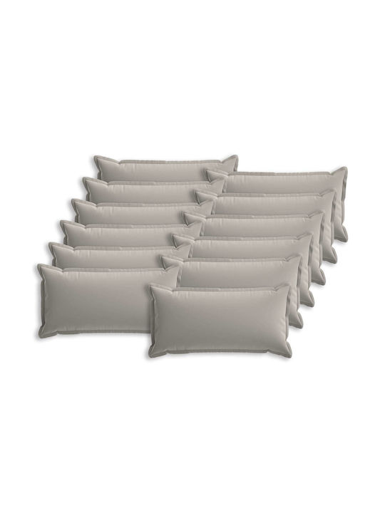 vidaXL Față De Pernă Houten Gri 80x40 Cm