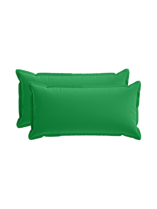 vidaXL Față De Pernă Houten Verde 80x40cm