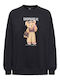 Long Women's Sweatshirt Black