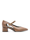 Leather Brown Heels