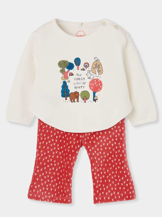 Boboli Set Baby-Strampler Weiß
