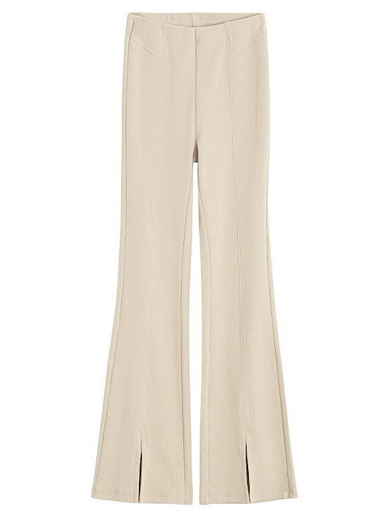 Kids Leggings Long Beige