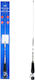 PNI Led 850 Autoantenne CB Autoauto 85cm Ohne Kabel & Basis 300w Beleuchteter Spulenkörper Pl Ø16mm