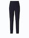 Women's Fabric Trousers in Skinny Fit Dark Blue